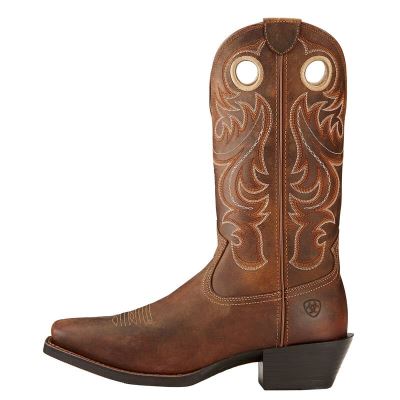 Ariat Sport Square Toe Kahverengi Western Csizma Erkek (28511-048)